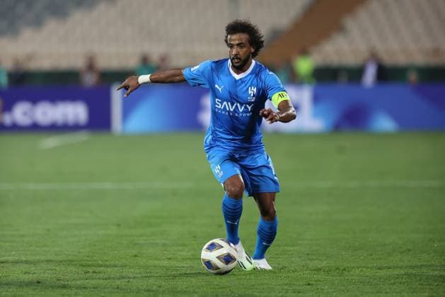IRAN, Tehran - 03 OCTOBER 2023 : Yasir Al Shahrani of Al Hilal during the Asia AFC Champions League round 2 group D match between Nassaji Mazandaran and Al Hilal at Azadi Stadium . Tehran. Iran. Nassaji Mazandaran v Al Hilal, AFC Champions League Copyright: xx