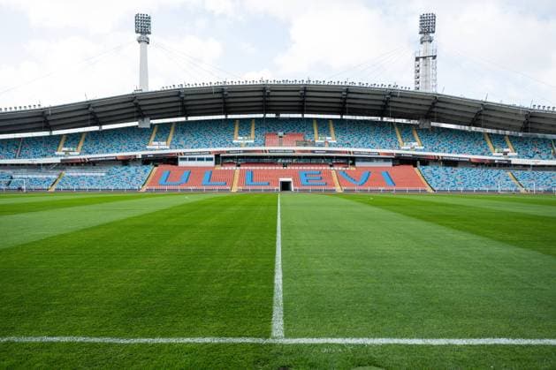 231004 General view of Ullevi ahead of a training session with Häcken on October 4, 2023 in Göteborg. Photo: Mathias Bergeld BILDBYRAN kod MB MB0739 fotboll football soccer fotball uefa europa league träning practice training häcken bbeng arena Copyright: MATHIASxBERGELD BB231004MB041