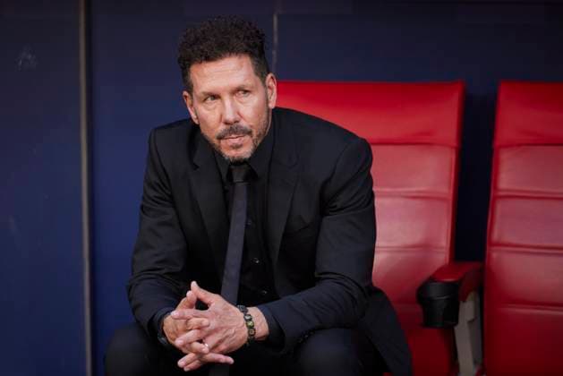 Spain, Madrid, 04.10.2023, Civitas Metropolitano Stadium, Atletico de Madrid v Feyenoord Rotterdam - UEFA Champions League match 1st round day 2, Diego Pablo Simeone, head coach (Atletico de Madrid) looks on Madrid Civitas Metropolitano Stadium Spain