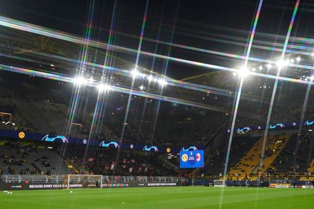 DORTMUND, GERMANY - 04.10.23: The match of match UEFA Champion League Borussia Dortmund vs AC Milan at SIGNAL IDUNA PARK  Copyright: xVitaliixKliuievx