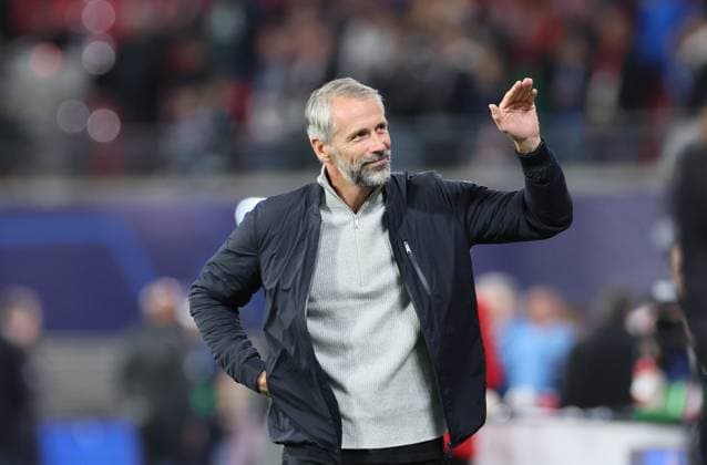 RB Leipzig - Manchester City Champions League Leipzig, 04.10.2023, Red Bull Arena, Champions League, Gruppe G , RB LEIPZIG vs. MANCHESTER CITY FC , Im Bild: Trainer Marco Rose (RB Leipzig) ,