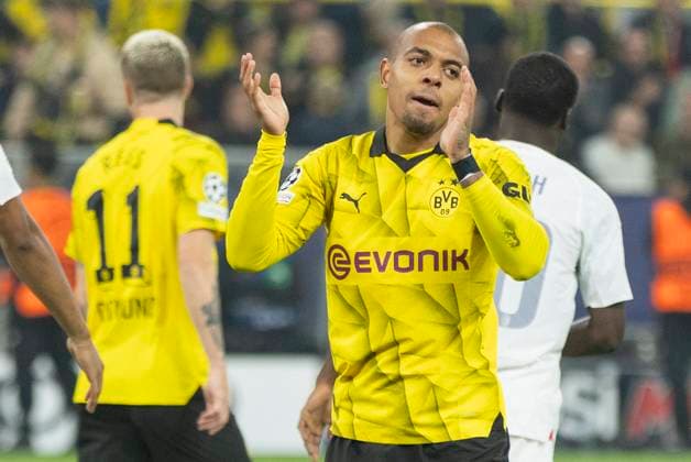 UEFA Champions League, Borussia Dortmund - AC Mailand, 04.10.2023 Donyell Malen (Borussia Dortmund, 21) nach einer Chance. , UEFA Champions League, Borussia Dortmund - AC Mailand, 2. Gruppenspiel, am 4.10.2023, Signal Iduna Park, Dortmund UEFA regulations prohibit any use of photographs as image sequences and or quasi-video Copyright: xBEAUTIFULxSPORTS Meuselx