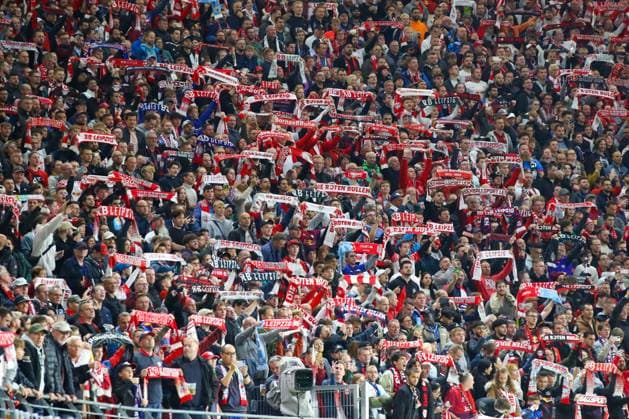 RB Leipzig - Manchester City Champions League Leipzig, 04.10.2023, Red Bull Arena, Fussball, Männer, Saison 2023 2024, UEFA Champions League, Gruppenphase, 2. Spieltag , RB Leipzig - Manchester City , Im Bild: Fans RB Leipzig ,
