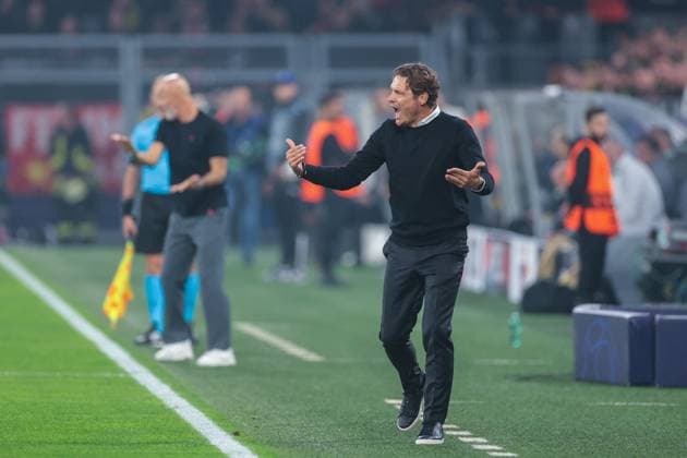 04.10.2023, Fussball, Saison 2023 2024, UEFA Champions League, Gruppenphase, Borussia Dortmund - AC Milan, Cheftrainer Edin Terzic (Borussia Dortmund), Dortmund Signal Iduna Park NRW Deutschland xRHR-FOTO DEx Copyright: DennisxEwert RHR-FOTOx RHR-FOTO DE