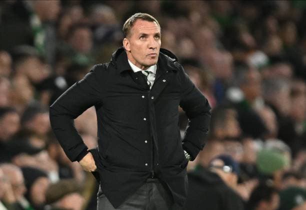 Celtic FC v SS Lazio: Group E - UEFA Champions League 2023 24 Brendan Rodgers, Manager of Celtic on the side line during the UEFA Champions League match between Celtic FC and SS Lazio at Celtic Park Stadium on October 04, 2023 in Glasgow, Scotland. Glasgow Celtic Park Stadium Glasgow Scotland Copyright: xGreigxCowie Sportsphoto APLx 13956136