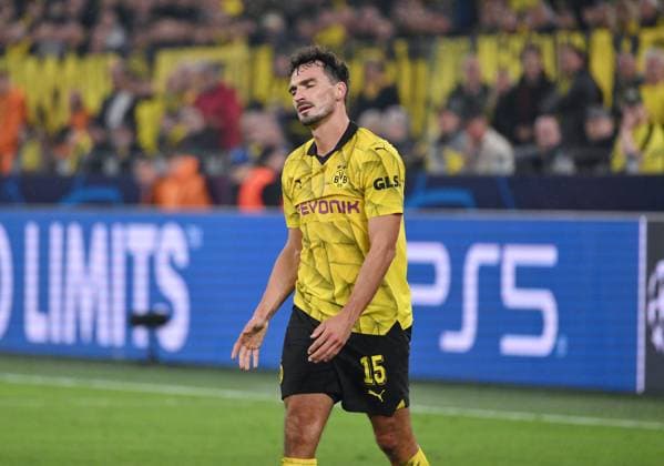 Mats Hummels (Borussia Dortmund) 04.10.2023, Fussball Champions League, Saison 2023 2024, Vorrunde, 2. Spieltag, Borussia Dortmund - AC Mailand Dortmund Signal Iduna Park Nordrhein Westfalen Deutschland
