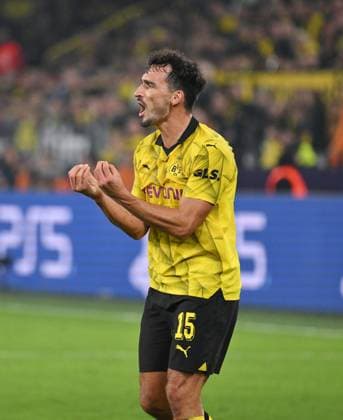 Mats Hummels (Borussia Dortmund) 04.10.2023, Fussball Champions League, Saison 2023 2024, Vorrunde, 2. Spieltag, Borussia Dortmund - AC Mailand Dortmund Signal Iduna Park Nordrhein Westfalen Deutschland
