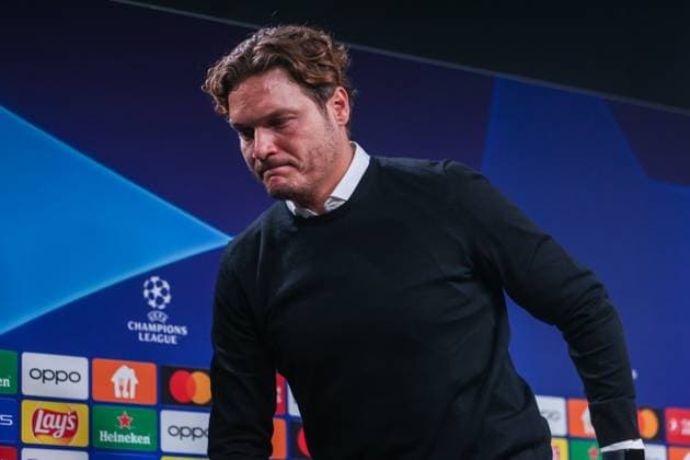 04.10.2023, Fussball, Saison 2023 2024, UEFA Champions League, Gruppenphase, Borussia Dortmund - AC Milan, Cheftrainer Edin Terzic (Borussia Dortmund), Dortmund Signal Iduna Park NRW Deutschland xRHR-FOTO DEx Copyright: DennisxEwert RHR-FOTOx RHR-FOTO DE