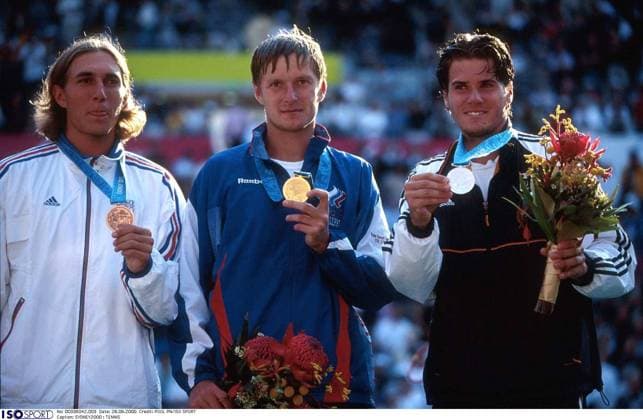 SYDNEY2000 : TENNIS DIPASQU SYDNEY2000 : TENNIS DIPASQUALE ARNEAUD KAFELNIKOV YEVGENI HAAS TOMMY ISO SYDNEY2000 TENNIS Olympic Games, Olympische Spiele, Olympia, OS JEUX OLYMPIQUES OLYMPISCHE SPELEN !IM 336042 TENNIS TENNIS TENNIS 15065000 SYDNEY AUSTRALIE AUSTRALIA AUSTRALIE  Copyright: xPOOLxPN ISOxSPORTx 37802