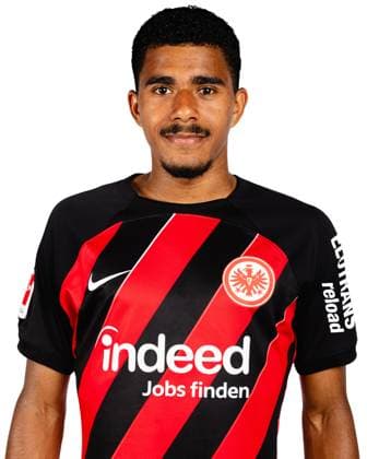 Ansgar Knauff (Eintracht Frankfurt), Fussball, GER, 1. BL, Saison 2023 2024, Porträt, Porträttermin, Studio, Shooting, Studioshooting Copyright EintrachtFrankfurt MartinOhnsorge