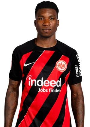 Aurelio Buta (Eintracht Frankfurt), Fussball, GER, 1. BL, Saison 2023 2024, Porträt, Porträttermin, Studio, Shooting, Studioshooting Copyright EintrachtFrankfurt MartinOhnsorge