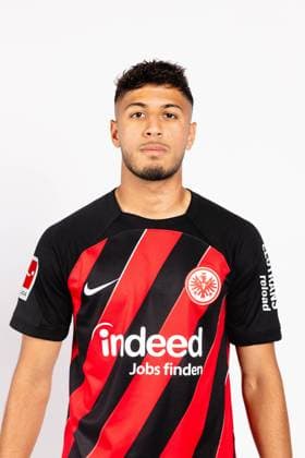 Harpreet Ghotra (Eintracht Frankfurt), Fussball, GER, 1. BL, Saison 2023 2024, Porträt, Porträttermin, Studio, Shooting, Studioshooting Copyright EintrachtFrankfurt MartinOhnsorge
