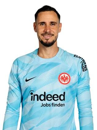 Torwart Jens Grahl (Eintracht Frankfurt), Fussball, GER, 1. BL, Saison 2023 2024, Porträt, Porträttermin, Studio, Shooting, Studioshooting Copyright EintrachtFrankfurt MartinOhnsorge