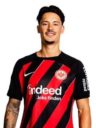 Robin Koch (Eintracht Frankfurt), Fussball, GER, 1. BL, Saison 2023 2024, Porträt, Porträttermin, Studio, Shooting, Studioshooting Copyright EintrachtFrankfurt MartinOhnsorge