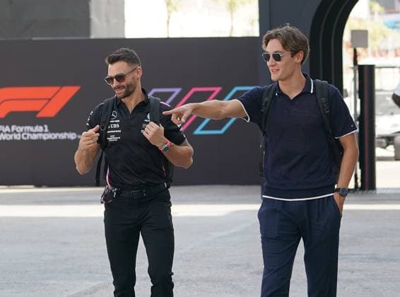 Formula 1 Qatar Airways Qatar Grand Prix 2023 05.10.2023, Losail International Circuit, Doha, Formula 1 Qatar Airways Qatar Grand Prix 2023 ,im Bild George Russell (GBR), Mercedes-AMG Petronas Formula One Team