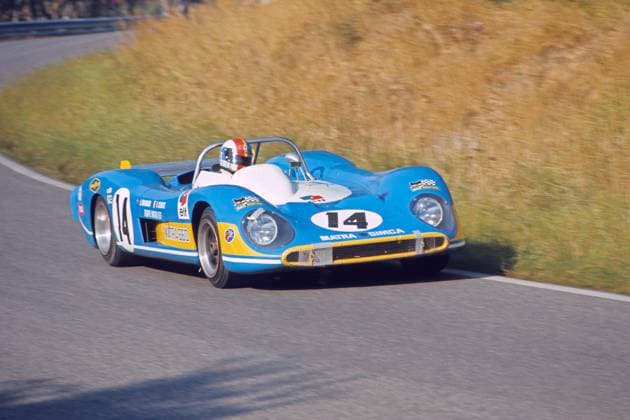 MOTORSPORT - 1000 KILOMETRES DE PARIS 1970 - MONTLHERY (FRA) - 18 10 1970 - PHOTO : DPPI - Jack Brabham Francois Cevert - Matra Sports (F) - Matra MS660 - Action AUTO LM GT 1970 DPPI Panoramic  1000kmdeParis1970_14_