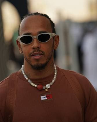 Formula 1 Qatar Airways Qatar Grand Prix 2023 05.10.2023, Losail International Circuit, Doha, Formula 1 Qatar Airways Qatar Grand Prix 2023 ,im Bild Lewis Hamilton (GBR), Mercedes-AMG Petronas Formula One Team