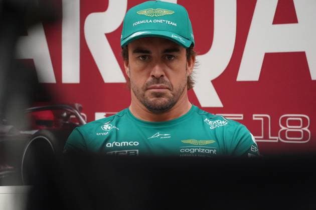 Formula 1 Qatar Airways Qatar Grand Prix 2023 05.10.2023, Losail International Circuit, Doha, Formula 1 Qatar Airways Qatar Grand Prix 2023 ,im Bild Fernando Alonso (ESP), Aston Martin Aramco Cognizant Formula One Team