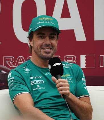 Formula 1 Qatar Airways Qatar Grand Prix 2023 05.10.2023, Losail International Circuit, Doha, Formula 1 Qatar Airways Qatar Grand Prix 2023 ,im Bild Fernando Alonso (ESP), Aston Martin Aramco Cognizant Formula One Team