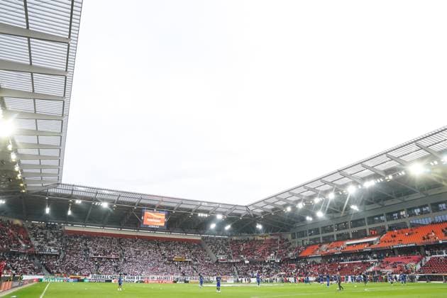 Germany, Freiburg, 5th October 2023: General view of the stadium Europa Park during the UEFA Europa League football match between SC Freiburg and West Ham United at Europa Park Stadium in Freiburg, Germany. (Daniela Porcelli SPP) Copyright: xDanielaxPorcellix xSPPx spp-en-DaPoSp-20231005-DP303529
