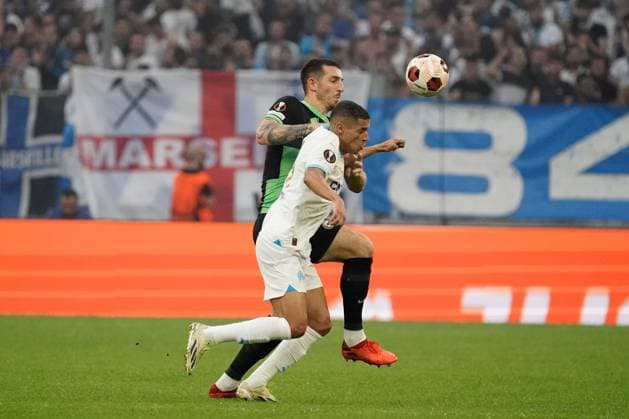 Marseille v Brighton, UEFA Europa League, Group B, Football, Orange Velodrome, Marseille, France - 05 Oct 2023  Copyright: xDavidxWinter Shutterstockx 14134221z