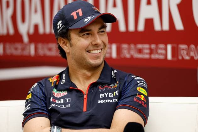 11 Sergio Perez (MEX, Oracle Red Bull Racing), F1 Grand Prix of Qatar at Lusail International Circuit on October 5, 2023 in Doha, Qatar. (Photo by HOCH ZWEI) Doha Qatar