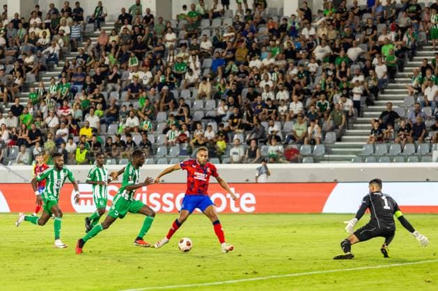 EDITORIAL USE ONLY No use with unauthorised audio, video, data, fixture lists, club league logos or live services. Online in-match use limited to 120 images, no video emulation. No use in betting, games or single club league player publications. Aris Limassol v Rangers, UEFA Europa League, Group C, Football, Limassol Arena, Limassol, Cyprus - 05 Oct 2023 EDITORIAL USE ONLY No use with unauthorised audio, video, data, fixture lists, club league logos or live services. Online in-match use limited to 120 images, no video emulation. No use in betting, games or single club league player publications. Copyright: xLukexNickerson RangersxFC Shutterstockx 14136392cs