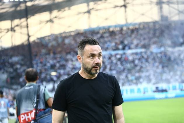 during the Uefa Europa League, group B, football match between Olympique Marseille and Brighton and Hove Albion, on 05 October 2023 at State Velodrome, Marseille, France. Photo Nderim Kaceli  Copyright: xNderimxKaceli IPAxSportx xipa-agx xx IPA_40795791 IPA_IPA40795791