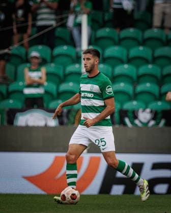 Goncalo Inacio during UEFA Europa League 23 24 game between Sporting CP and Atalanta BC at Estadio Jose Alvalade, Lisbon, Portugal. (Maciej Rogowski) Lisbon Estadio Jose Alvalade Portugal Copyright: xMaciejxRogowskix sporting-atalanta-05-10-2023-10