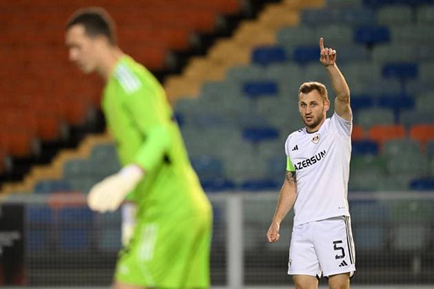 QarabaÄü s Maksim Medvedev during Thursday s Europa League soccer match between BK Häcken and QarabaÄü FK at Ullevi in Gothenburg, Sweden. Göteborg Sweden x9200x