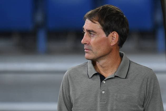5th October 2023; Stadio Olimpico, Rome, Italy: UEFA Europa League,AS Roma versus Servette; Servette head coach Rene Weiler  ActionPlus12561766 AllShotLive