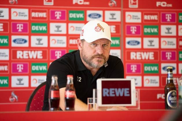 Sport Themen der Woche KW40 Sport Bilder des Tages 1. FC Koeln Pressekonferenz; 06.10, 2023 Steffen Baumgart (1.FC Koeln, Cheftrainer) bei der Pressekonferenz vor dem Spiel - 1.FC Koeln gegen Bayer 04 Leverkusen 1. FC Koeln Pressekonferenz; 06.10, 2023 *** 1 FC Koeln press conference 06 10, 2023 Steffen Baumgart 1 FC Koeln head coach at the press conference before the match 1 FC Koeln vs Bayer 04 Leverkusen 1 FC Koeln press conference 06 10, 2023 Copyright: xBEAUTIFULxSPORTS Buriakovx