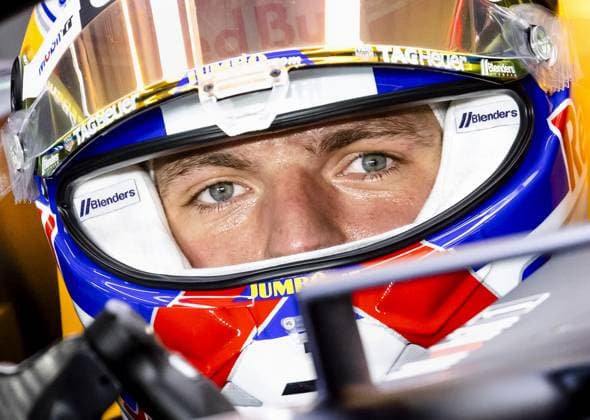 QATAR - Max Verstappen (Red Bull Racing) after the 1st free practice prior to the Formula 1 Grand Prix at the Lusail International Circuit in Qatar. Verstappen only needs 3 more points to win his third world title in Formula 1. ANP SEM VAN DER WAL First practice 2023 2024 xVIxANPxSportx xxANPxIVx 480386722 originalFilename: 480386722.jpg