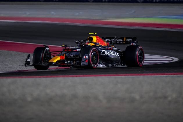 Lusail - 06-10-2023, Lusail International Circuit, Sergio Perez at the Formula 1 Qatar Grand Prix 2023 Friday Formula 1 Qatar Grand Prix 2023 Friday  x22654503x Copyright: