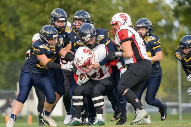 Sport Themen der Woche KW40 Sport Bilder des Tages Stuttgart Scorpions Sisters vs Berlin Kobra Ladies, American Football, DBL, Halbfinale, Saison 2023, 07.10.2023, Stuttgart Scorpions Sisters vs Berlin Kobra Ladies, American Football, DBL, Halbfinale, Saison 2023, 07.10.2023, Stuttgart *** Stuttgart Scorpions Sisters vs Berlin Kobra Ladies, American football, DBL, semifinals, 2023 season, 07 10 2023, Stuttgart Scorpions Sisters vs Berlin Kobra Ladies, American football, DBL, semifinals, 2023 season, 07 10 2023, Stuttgart Copyright: xEibner-Pressefoto VornamexNachnax EP_RJT