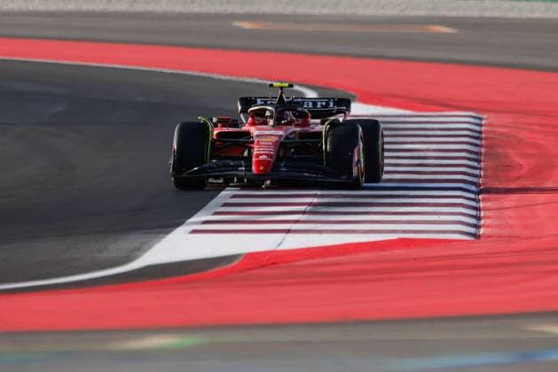 55 Carlos Sainz (ESP, Scuderia Ferrari), F1 Grand Prix of Qatar at Lusail International Circuit on October 7, 2023 in Doha, Qatar. (Photo by HOCH ZWEI) Doha Qatar