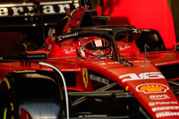 16 Charles Leclerc (MCO, Scuderia Ferrari), F1 Grand Prix of Qatar at Lusail International Circuit on October 7, 2023 in Doha, Qatar. (Photo by HOCH ZWEI) Doha Qatar