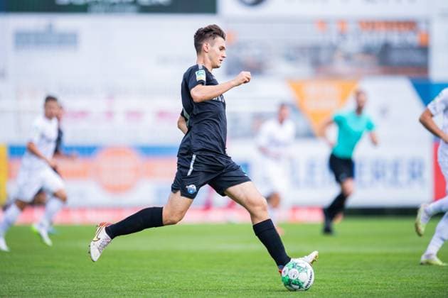 07.10.2023 - Fußball, 2023 2024, Regionalliga West, 10. Spieltag, SV Rödinghausen - SC Paderborn 07 II: Martin Ens (Paderborn)