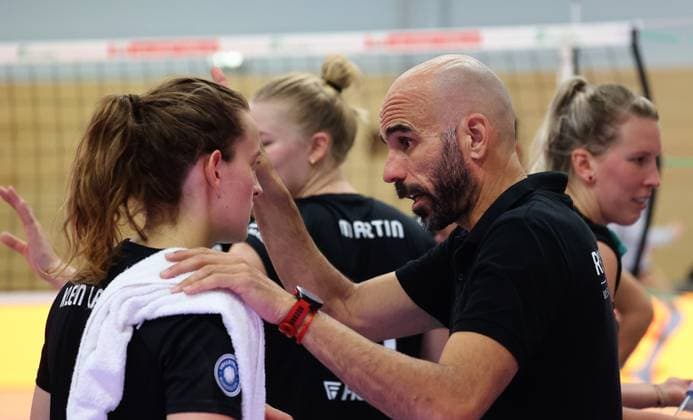 Deichstadtvolleys Neuwied - Rote Raben Vilsbiburg, Frauen-Bundesliga, Volleyball, 1. Spieltag, 7.10.2023, Deichstadtvolleys Neuwied - Rote Raben Vilsbiburg, Frauen-Bundesliga, Volleyball, 1. Spieltag, 7.10.2023, Neuwied Copyright: xEibner-Pressefoto JoergxNiebergax EP_JNL
