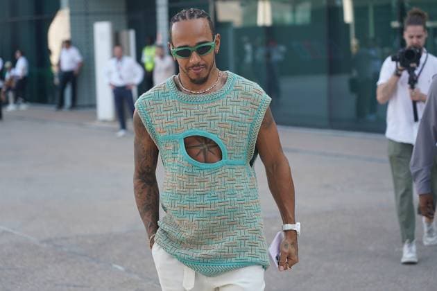 Formula 1 Qatar Airways Qatar Grand Prix 2023 08.10.2023, Losail International Circuit, Doha, Formula 1 Qatar Airways Qatar Grand Prix 2023 ,im Bild Lewis Hamilton (GBR), Mercedes-AMG Petronas Formula One Team