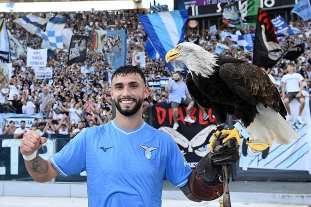 As Roma 08 10 2023 - campionato di calcio serie A Lazio-Atalanta foto Antonello Sammarco Image nella foto: Valentin Castellanos 