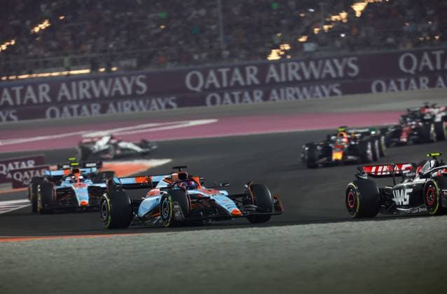 23 Alexander Albon (THA, Williams Racing), F1 Grand Prix of Qatar at Lusail International Circuit on October 8, 2023 in Doha, Qatar. (Photo by HOCH ZWEI) Doha Qatar