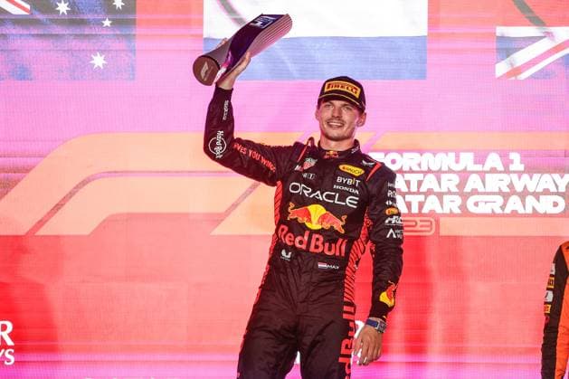 Sport Bilder des Tages 1 Max Verstappen (NLD, Oracle Red Bull Racing), F1 Grand Prix of Qatar at Lusail International Circuit on October 8, 2023 in Doha, Qatar. (Photo by HOCH ZWEI) Doha Qatar