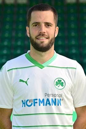21.09.2023 - SpVgg Greuther Fürth ( Kleeblatt Spielvereinigung ) - 2. Fussball Bundesliga - Saison 2023 2024 - Fototermin Porträttermin Vorstellung Präsentation Pressetermin - - Einzelbild Einzelfoto Portrait Porträt Kopfbild - Niko Gießelmann Giesselmann (17, SpVgg Greuther Fürth )