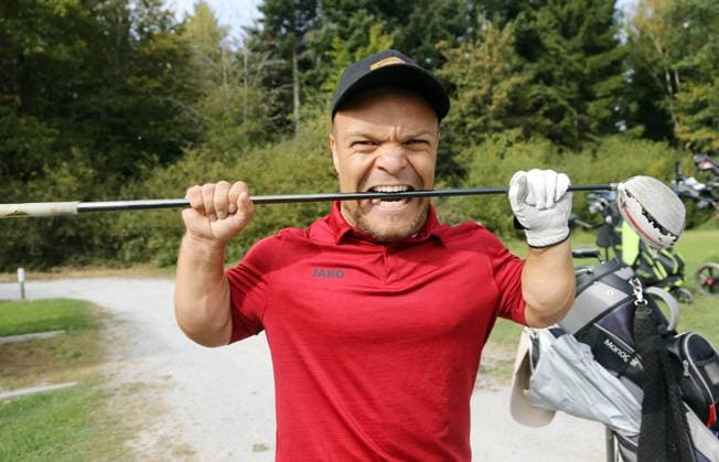 09.10.23 VfB Stuttgart Golf Cup 2023 Deutschland, Marhördt, 09.10.2023, Fussball, Bundesliga, VfB Stuttgart Golf Cup 2023: Niko Kappel.