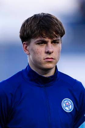 San Juan, Argentina - May 23: Leo Sauer of Slovakia getting into the field during FIFA U-20 World Cup Argentina 2023 Group B match between Ecuador and Slovakia at Estadio San Juan del Bicentenario on May 23, 2023 in San Juan, Argentina. (Photo by Just Pictures)