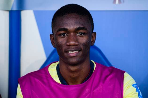 San Juan, Argentina - May 23: Denil Castillo of Ecuador getting into the field during FIFA U-20 World Cup Argentina 2023 Group B match between Ecuador and Slovakia at Estadio San Juan del Bicentenario on May 23, 2023 in San Juan, Argentina. (Photo by Just Pictures) *** San Juan, Argentina May 23 Denil Castillo of Ecuador getting into the field during FIFA U 20 World Cup Argentina 2023 Group B match between Ecuador and Slovakia at Estadio San Juan del Bicentenario on May 23, 2023 in San Juan, Argentina Photo by Just Pictures Copyright: x x2023xEurasiaxSportxImagesx jp-en-EuSpIm-MM3_Ecuador_Slovakia_23May2023_SJ0549