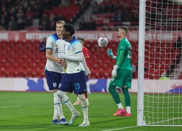 England Under 21 v Serbia U21, U 21 UEFA EURO, EM, Europameisterschaft,Fussball U21 2025 Qualifiers during the UEFA Euro U21 2025 Qualifiers Group F match at the City Ground, Nottingham Copyright: xAndyxSumnerx FIL-19103-0084 UK Newspapers OUT