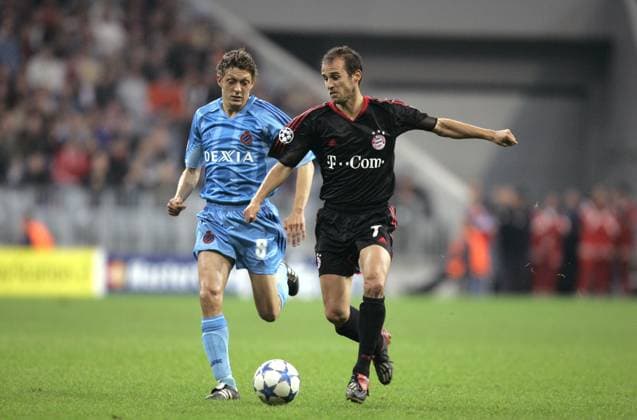 UEFA CHAMPIONS LEAGUE : FC BAYERN MUNCHEN - CLUB BRUGGE UEFA CHAMPIONS LEAGUE : FC BAYERN MUNCHEN - CLUB BRUGGE ENGLEBERT GAETAN SCHOLL MEHMET FOOTBALL VOETBAL SOCCER SAISON SEIZOEN 2005 - 2006 LIGUE BRUGES MUNICH MUNCHEN BAYERN PHOTO BY VINCENT VAN DOORNICK ISOSPORT MUNCHEN MUNICH ALLEMAGNE DUITSLAND GERMANY  Copyright: xVINCENTxVANxDOORNICKx 244612