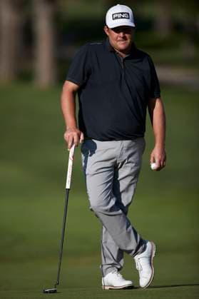 Acciona Open de Espana presented by Madrid - Day Two JC Ritchie of South Africa looks on the 1st hole during Day Two of the Acciona Open de Espana presented by Madrid at Club de Campo Villa de Madrid on October 13, 2023, in Madrid, Spain. Madrid Club de Campo Villa de Madrid Madrid Spain RL_ACCMOESP_227 Copyright: xRicardoxLarreinax